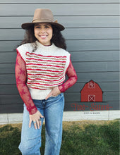 Load image into Gallery viewer, Meesha - White & Red