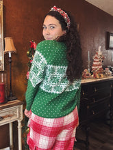 Load image into Gallery viewer, Green Crystal Sweater