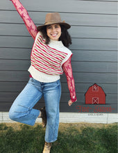 Load image into Gallery viewer, Meesha - White & Red