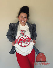 Load image into Gallery viewer, Husker Volleyball Tee