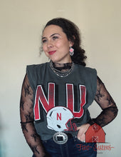 Load image into Gallery viewer, Charcoal Huskers Helmet Tank