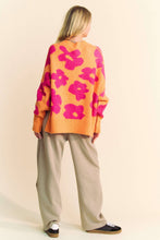 Load image into Gallery viewer, Floral Knit Sweater