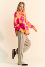 Load image into Gallery viewer, Floral Knit Sweater