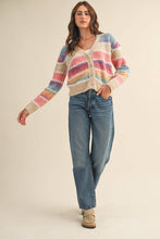 Load image into Gallery viewer, Ombre Striped CARDIGAN
