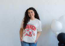 Load image into Gallery viewer, NE Huskers Gridiron Football Tee
