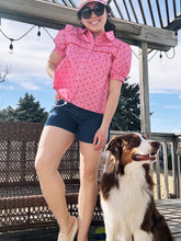Load image into Gallery viewer, Etta Polka Dot Blouse
