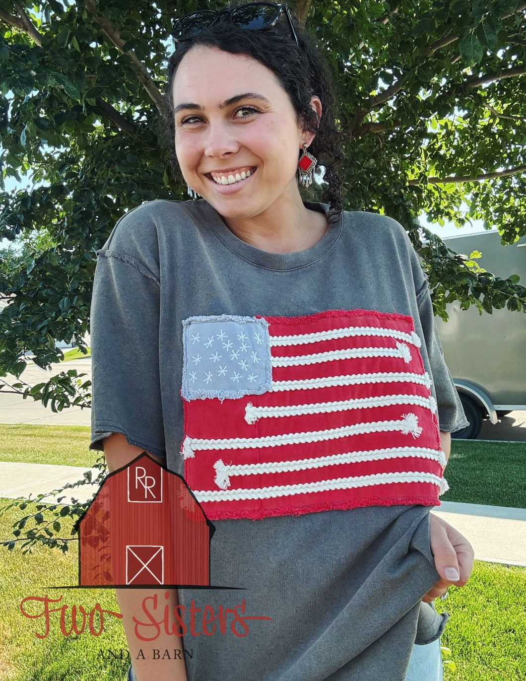 American Flag Tee