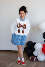 Load image into Gallery viewer, Football Bow Sweatshirt
