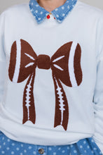 Load image into Gallery viewer, Football Bow Sweatshirt
