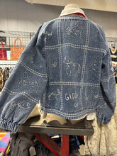 Load image into Gallery viewer, Wilder Embroidered Denim Jacket
