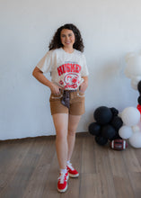 Load image into Gallery viewer, NE Huskers Gridiron Football Tee
