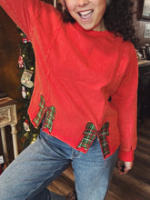 Load image into Gallery viewer, Plaid Bow Crewneck
