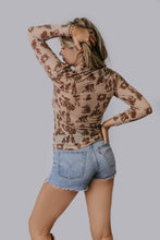 Load image into Gallery viewer, Velvet Desert Mesh Top
