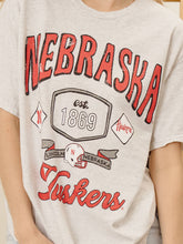 Load image into Gallery viewer, Gray NE Patches Tee
