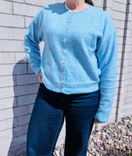 Load image into Gallery viewer, Coastal Blue Cardigan
