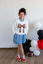 Load image into Gallery viewer, Football Bow Sweatshirt

