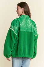 Load image into Gallery viewer, Green Paisley Jacket
