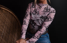 Load image into Gallery viewer, Pink Sunshine Mesh Top
