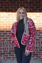 Load image into Gallery viewer, Paisley Quilted Jacket
