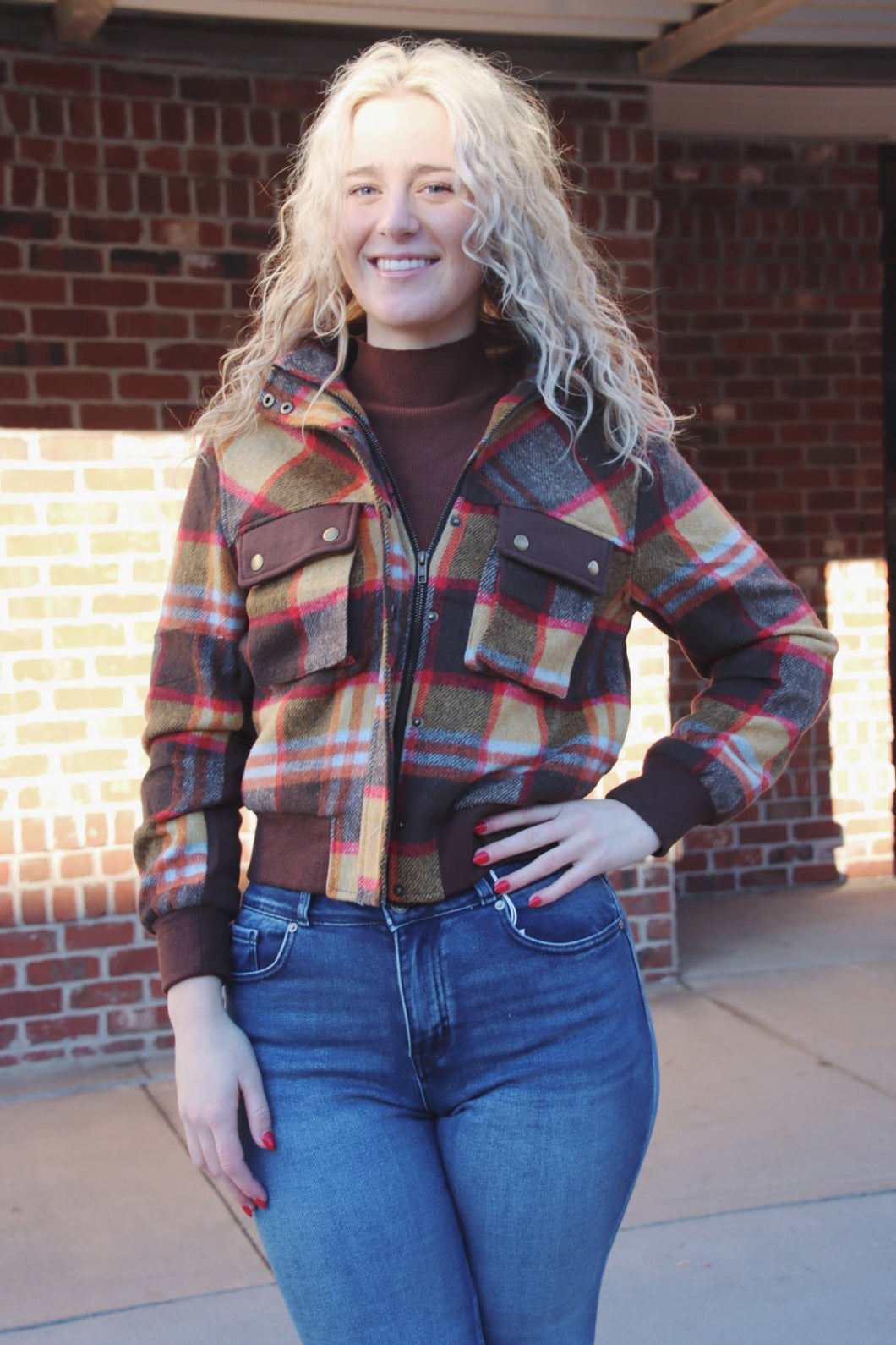 Murphy Plaid Jacket