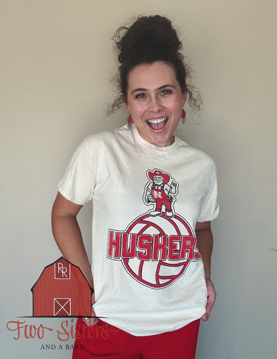 Husker Volleyball Tee