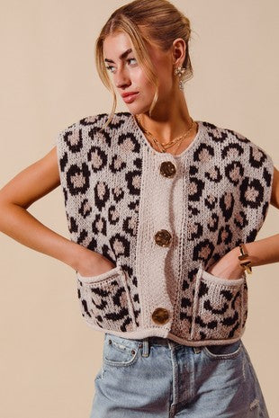 Leopard Rhule Vest
