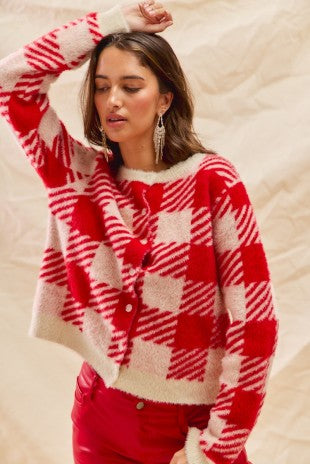 Chris Checkered Sweater