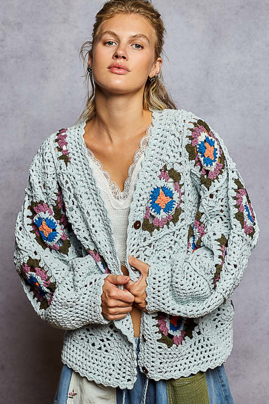 Hosanna Crochet Cardigan