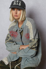 Load image into Gallery viewer, Rose Denim Jacket
