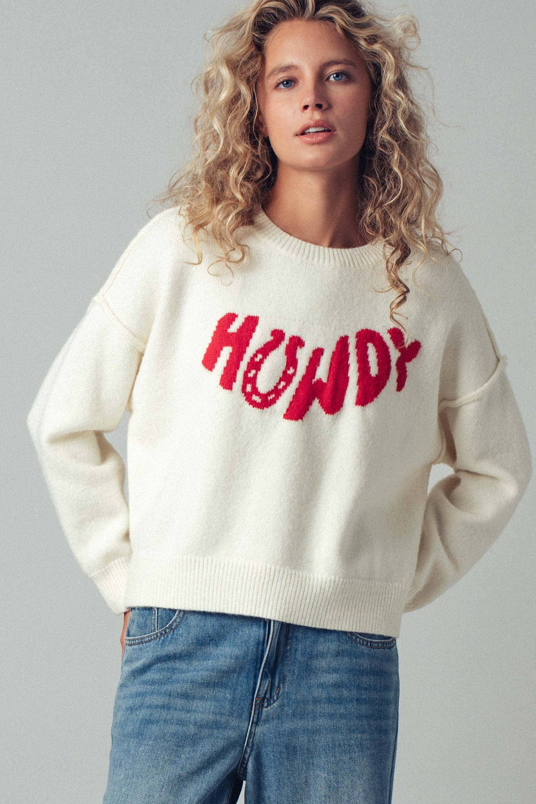 Howdy Horseshoe Sweater