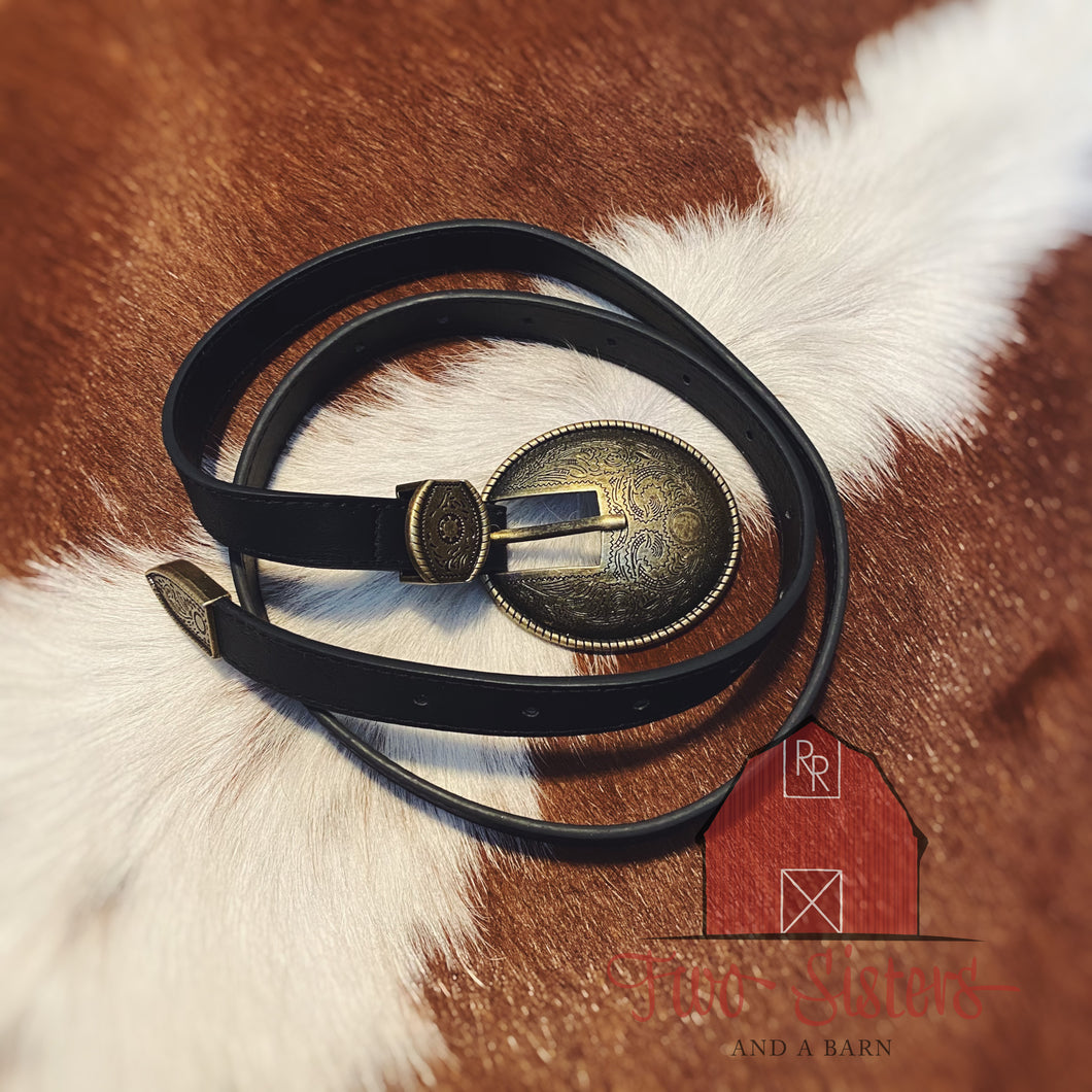 The Cowboy Belt - Black